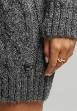 Superdry Jumper Dress - Charcoal Marl -Superdry Shop 0855c3672f7d4477aa68363875dd9132