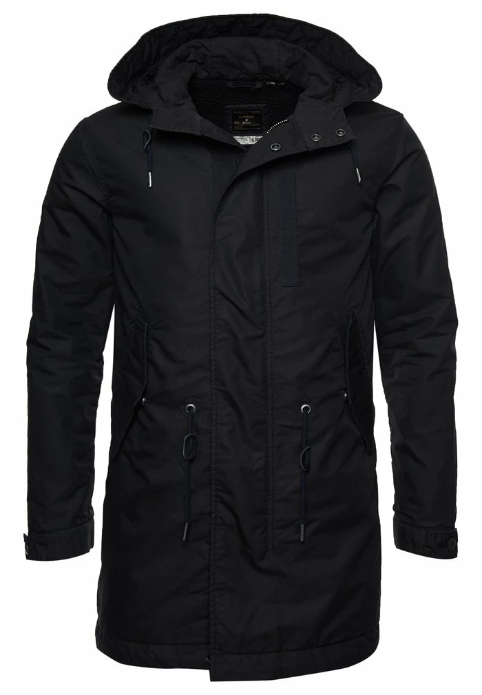 Superdry Parka - Blue-black Denim 5 Superdry Parka - Blue-black Denim - Image 5