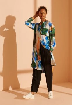 Superdry Shirt Dress - Watercolour Print