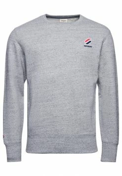 Superdry STYLE ESSENTIAL CREW NECK - Sweatshirt - Grey Slub Grindle 5 Superdry STYLE ESSENTIAL CREW NECK - Sweatshirt - Grey Slub Grindle -Superdry Shop 0904b02488d445eab9106785fb6d8f6f