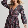 Superdry VINTAGE LONG SLEEVE - Day Dress - Vintage Floral