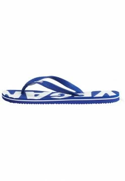 Superdry VINTAGE VEGAN CLASSIC - T-bar Sandals - Regal Blue