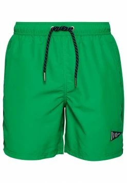 Superdry VINTAGE VARSITY - Swimming Shorts - Botanical Green