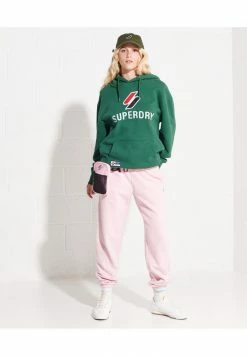 Superdry APPLIQUE OVERSIZED - Hoodie - Dark Green -Superdry Shop 096e3d43d6444d5385aa8adb9452348d