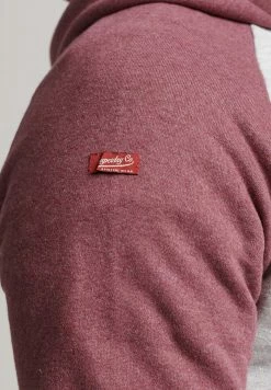Superdry SCRIPTED COLLEGE - Hoodie - Clouded Marl Cherry Marl -Superdry Shop 09873fdd8e8341dbbde865b50ee208e9