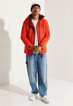 Superdry ULTIMATE SD WINDCHEATER - Outdoor Jacket - Bold Orange/rich Navy