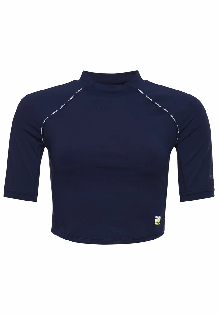 Superdry 3/4 SLEEVE - Sports T-shirt - Rich Navy 6 Superdry 3/4 SLEEVE - Sports T-shirt - Rich Navy - Image 6