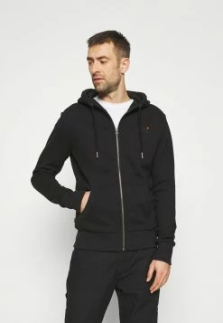Superdry CLASSIC ZIPHOOD - Zip-up Sweatshirt - Black