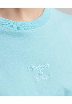 Superdry UNISEX - Basic T-shirt - Aquamarine 9 Superdry UNISEX - Basic T-shirt - Aquamarine -Superdry Shop 0a225d468ba947b4869d1bc0cc81aa81