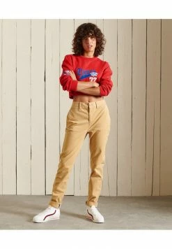 Superdry VARSITY - Jumper - Hike Red