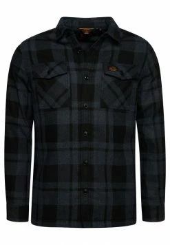 Superdry MILLER - Shirt - Dark Grey 11 Superdry MILLER - Shirt - Dark Grey -Superdry Shop 0b3fbc2f824e40b9ab60da78a4b529cb