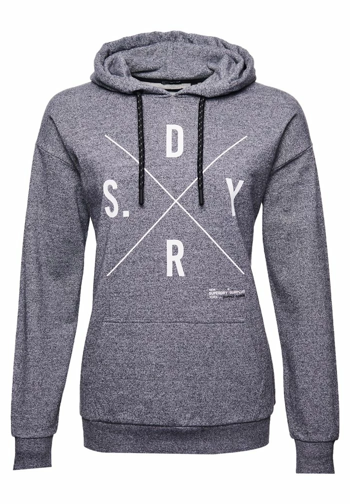 Superdry Hoodie - Twisted Black Grit 4 Superdry Hoodie - Twisted Black Grit - Image 4