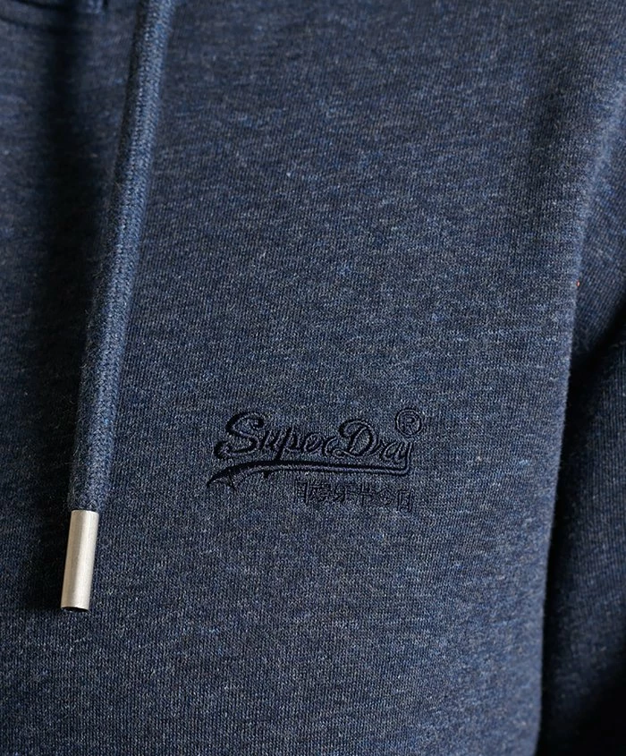 Superdry LOOSE VINTAGE - Hoodie - Vintage Navy Marl 2 Superdry LOOSE VINTAGE - Hoodie - Vintage Navy Marl - Image 2