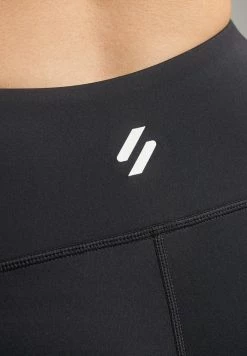 Superdry CORE FULL LENGTH - Leggings - Trousers - Black -Superdry Shop 0b5406ba49f84ddc9b490acbd7d350ce