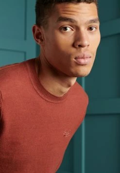 Superdry Jumper - Arizona Orange Grit -Superdry Shop 0b766d29960f429699fc4c164f192b51