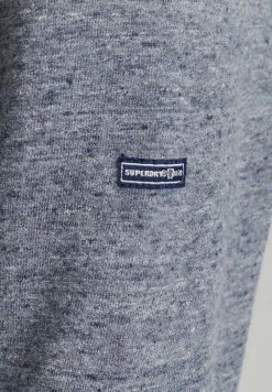 Superdry VINTAGE LOGO EMBOSSED - Hoodie - Creek Blue Grit Grindle -Superdry Shop 0b86cdc41ccc4f70996daff23a5176d9