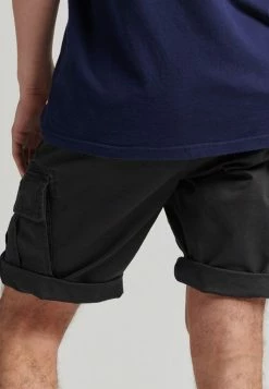 Superdry VINTAGE CORE - Shorts - Black