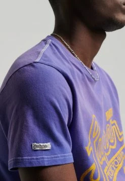 Superdry VINTAGE CLASSIC - Print T-shirt - Everton Blue -Superdry Shop 0bb0d0c9576c49a996ff3bbd13995c03