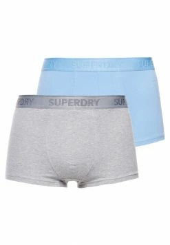 Superdry 2 PACK - Pants - Grey Marl/wave Blue -Superdry Shop 0bb9658f52b546d7b250a3441b6bf6a8
