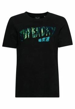 Superdry MARK - Print T-shirt - Heavy Amp Black -Superdry Shop 0c14293d8f5e428f8b723fa51e0457be