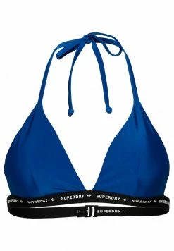 Superdry MICRO LOGO ELASTIC - Bikini Top - Royal -Superdry Shop 0c5a01e20e824656a16911517f3d4bba