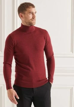 Superdry Jumper - Rich Deep Burgundy Marl -Superdry Shop 0cb4fb9a2210473e82820e751c7edc4a