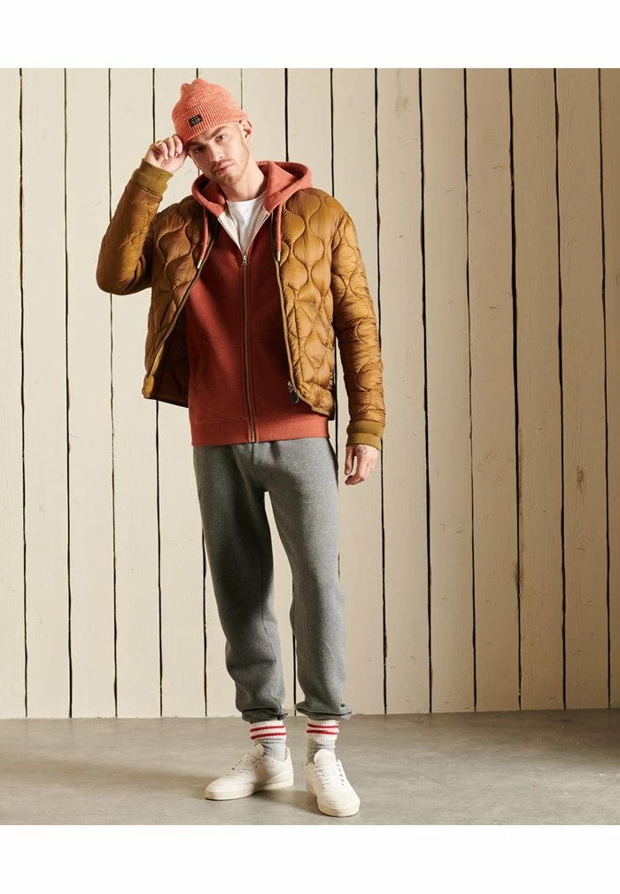 Superdry Zip-up Sweatshirt - Spiced Marl 2 Superdry Zip-up Sweatshirt - Spiced Marl - Image 2