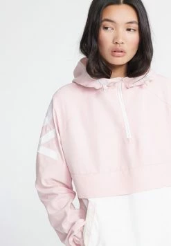 SUPERDRY COLOUR BLOCK OVERHEAD JACKET - Windbreaker - Rose Pink -Superdry Shop 0d1803aaeb194bf6a784efef1aff35b7