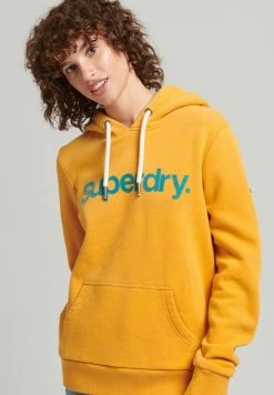 Superdry CORE LOGO - Hoodie - Thrift Gold