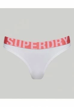 Superdry Bikini Bottoms - White Fluro Coral -Superdry Shop 0dd64dcf81af4041985b22d4aaabad17