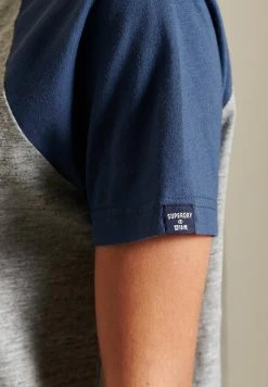 Superdry VINTAGE LOGO AMERICAN CLASSICS - Print T-shirt - Athletic Grey Marl -Superdry Shop 0ddc31b7ee384fb9b650a2f314474828