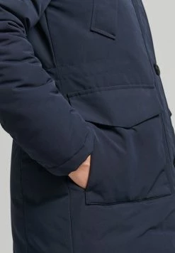 Superdry EVEREST - Parka - Nordic Chrome Navy -Superdry Shop 0e01edae332f47f68092e8e3a40ba6b2