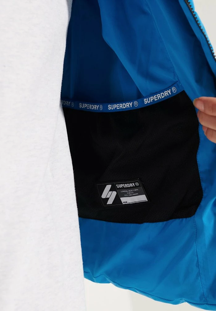 Superdry Winter Jacket - Aqua 6 Superdry Winter Jacket - Aqua - Image 6