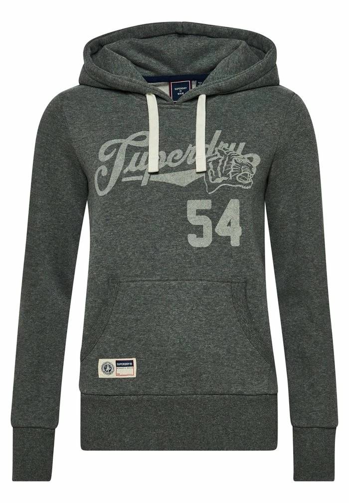 Superdry Hoodie - Rich Charcoal Marl 4 Superdry Hoodie - Rich Charcoal Marl - Image 4