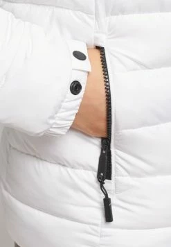 Superdry FAUX FUR SHORT HOODED PUFFER - Winter Jacket - White -Superdry Shop 0e389c3fd1b74ab1a0ae2edee245be55