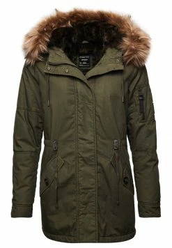 Superdry ROOKIE - Parka - Dark Khaki -Superdry Shop 0e55abff5dd04e5483e358f1811530e8