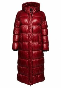 Superdry LONGLINE PUFFER - Winter Coat - Dark Berry -Superdry Shop 0e97d507d88341ecafdf5b6f207da05f