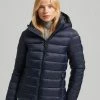 Superdry CLASSIC FUJI PUFFER - Winter Jacket - Eclipse Navy