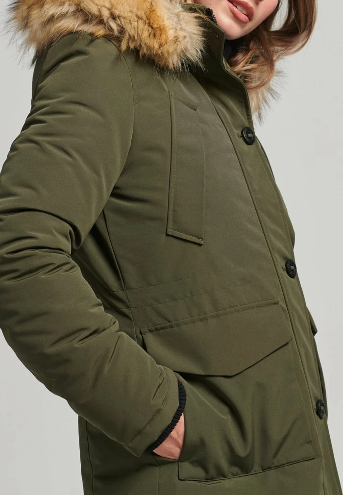 Superdry EVEREST - Parka - Surplus Goods Olive 3 Superdry EVEREST - Parka - Surplus Goods Olive - Image 3