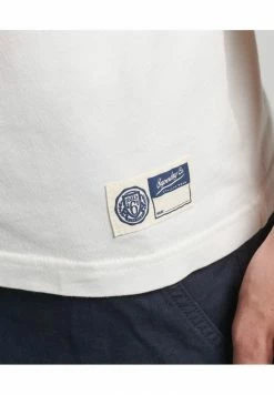 Superdry ATHLETIC - Print T-shirt - Off White -Superdry Shop 0f0d347910df4171baf7fa1ae8b28415