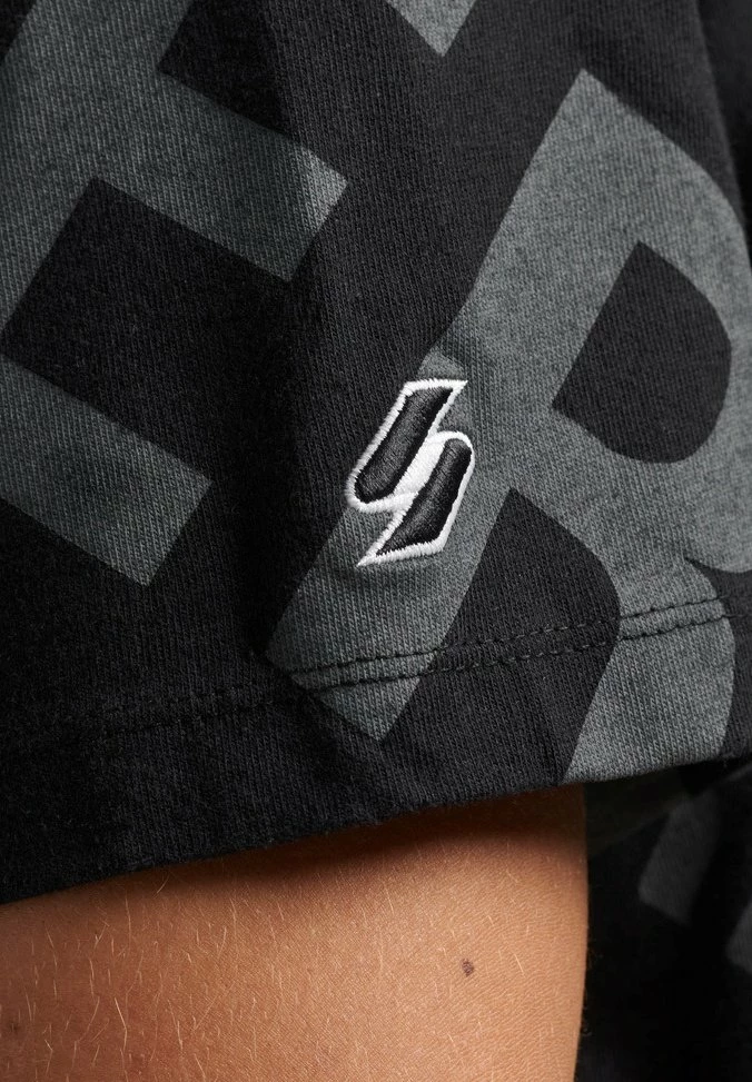 Superdry CORE - Print T-shirt - Black 3 Superdry CORE - Print T-shirt - Black - Image 3