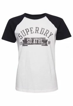Superdry Print T-shirt - Ecru