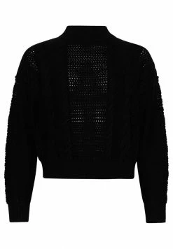 Superdry CABLE - Jumper - Black -Superdry Shop 0f8ae57d91f9409facf0c430c357d09d