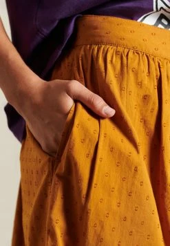 Superdry A-line Skirt - Turmeric Tan -Superdry Shop 0fa81ffbddfb40ca8aa0c97be82bfd53