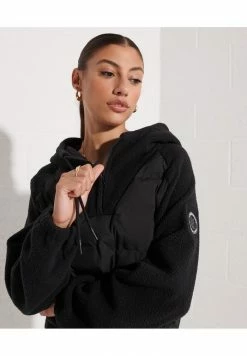Superdry Fleece Jacket - Black 8 Superdry Fleece Jacket - Black -Superdry Shop 0fbccdd9e56646fba1b1a22547d2ef36