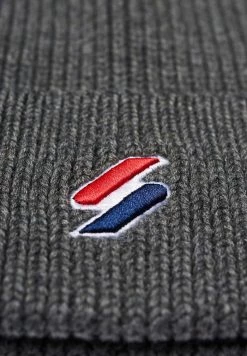 Superdry CODE - Beanie - Charcoal -Superdry Shop 0fe43b7296e34740894f82f6f5802395
