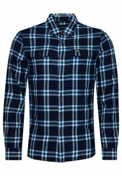 Superdry VINTAGE TRAILSMAN - Shirt - Rinse Indigo Check -Superdry Shop 1015f09b932b4f8bbfe0dda8177a1a12