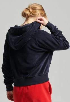 Superdry VINTAGE - Zip-up Sweatshirt - Rich Navy