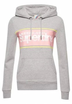Superdry Hoodie - Grey Marl -Superdry Shop 1057774476d54a0ab25be7a46005a6f4