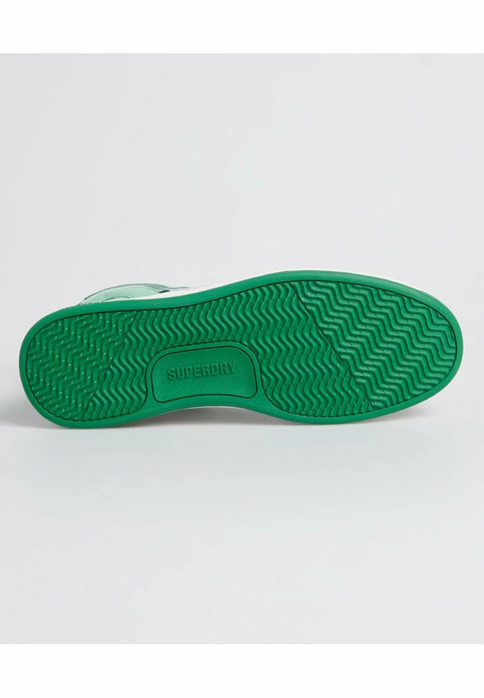 Superdry BASKET LUX - High-top Trainers - White/green 3 Superdry BASKET LUX - High-top Trainers - White/green - Image 3